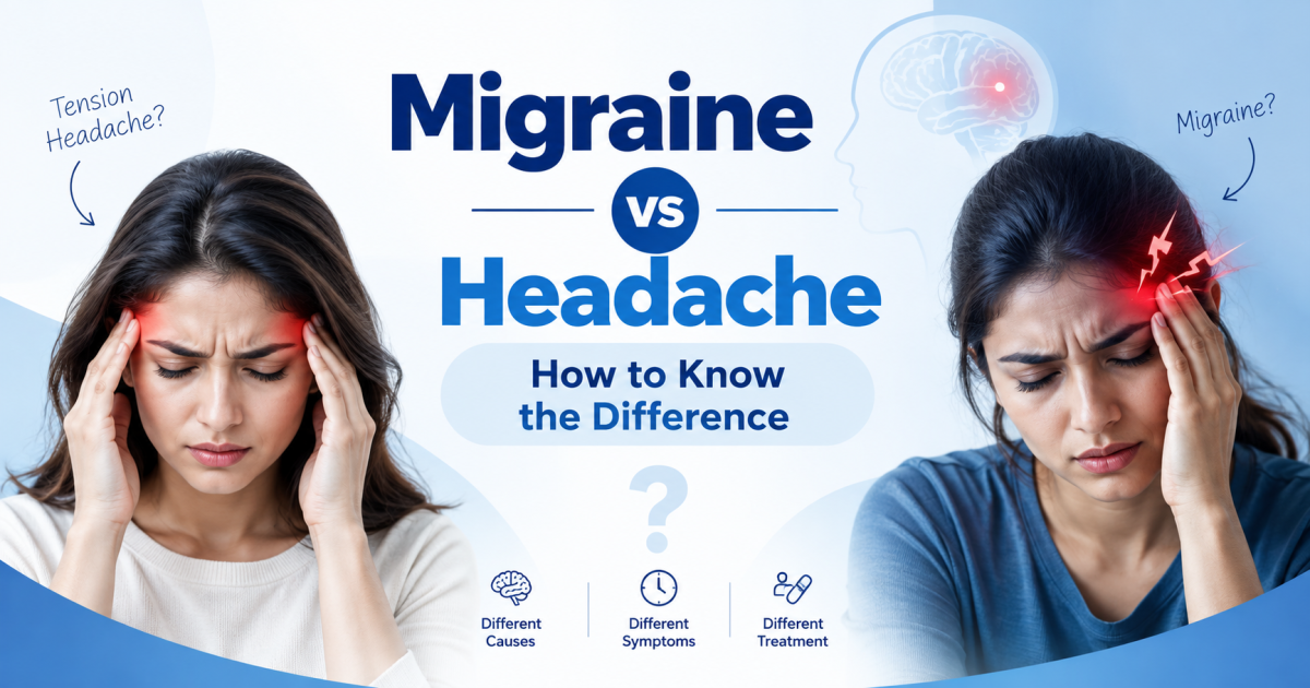 Migraine vs Headache: How to Know the Difference
